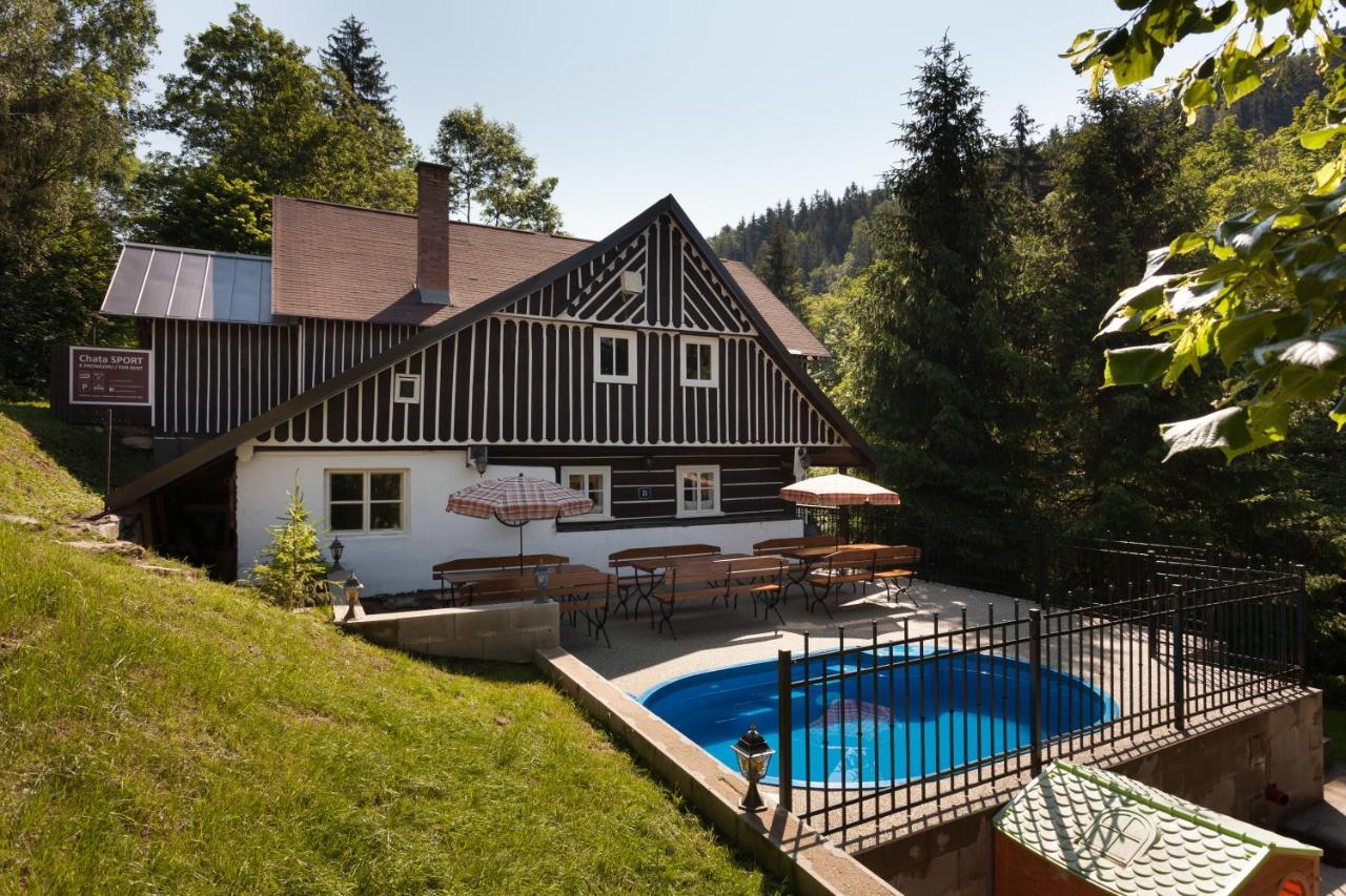 Chalupa Sport Buřany Jablonec nad Jizerou Bagian luar foto